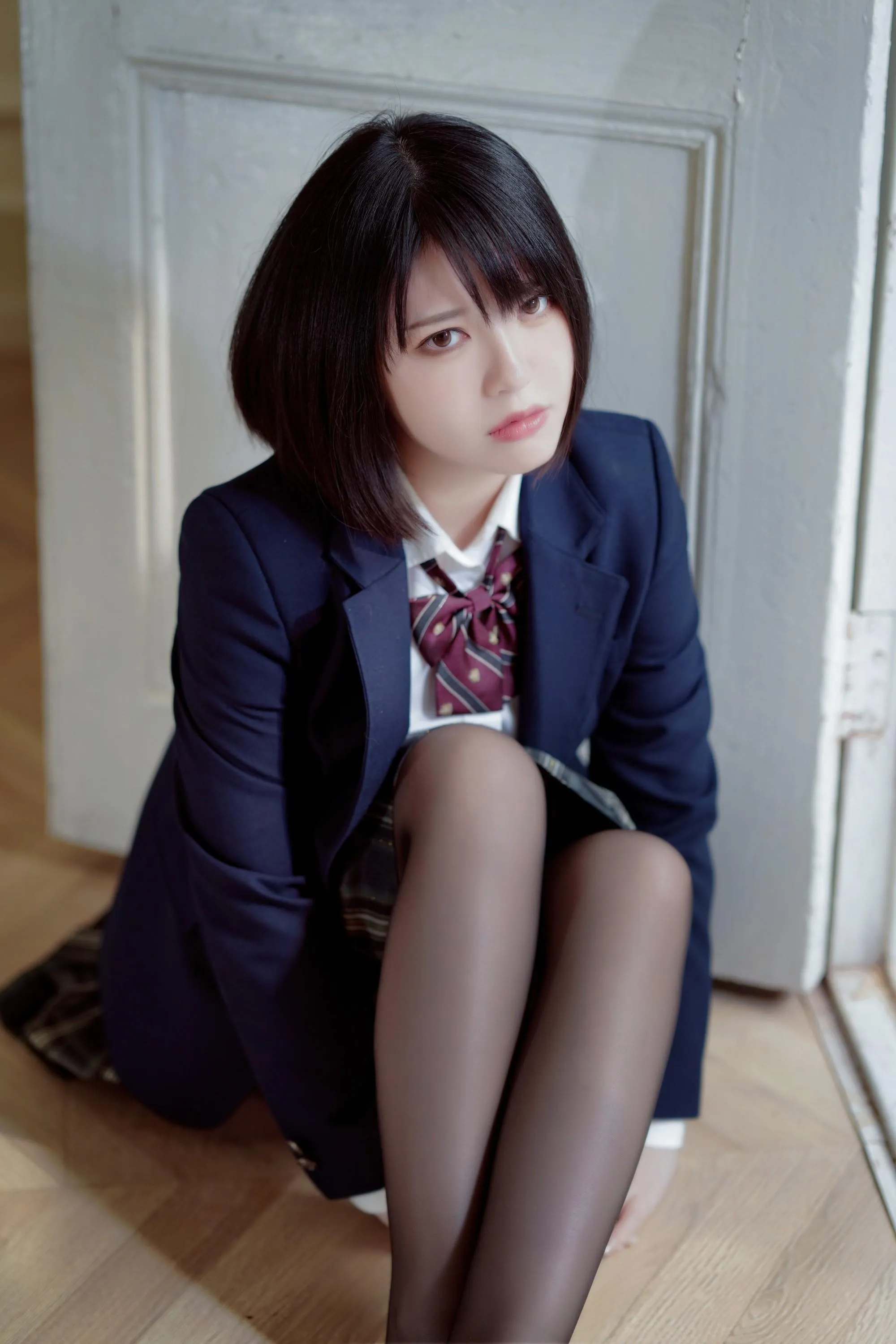 半半子 – NO.46 彼女の制服姿が好き [54P]插图4